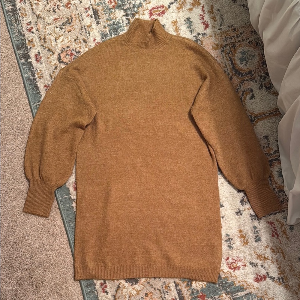 Vera Moda High Neck Sweater Dress